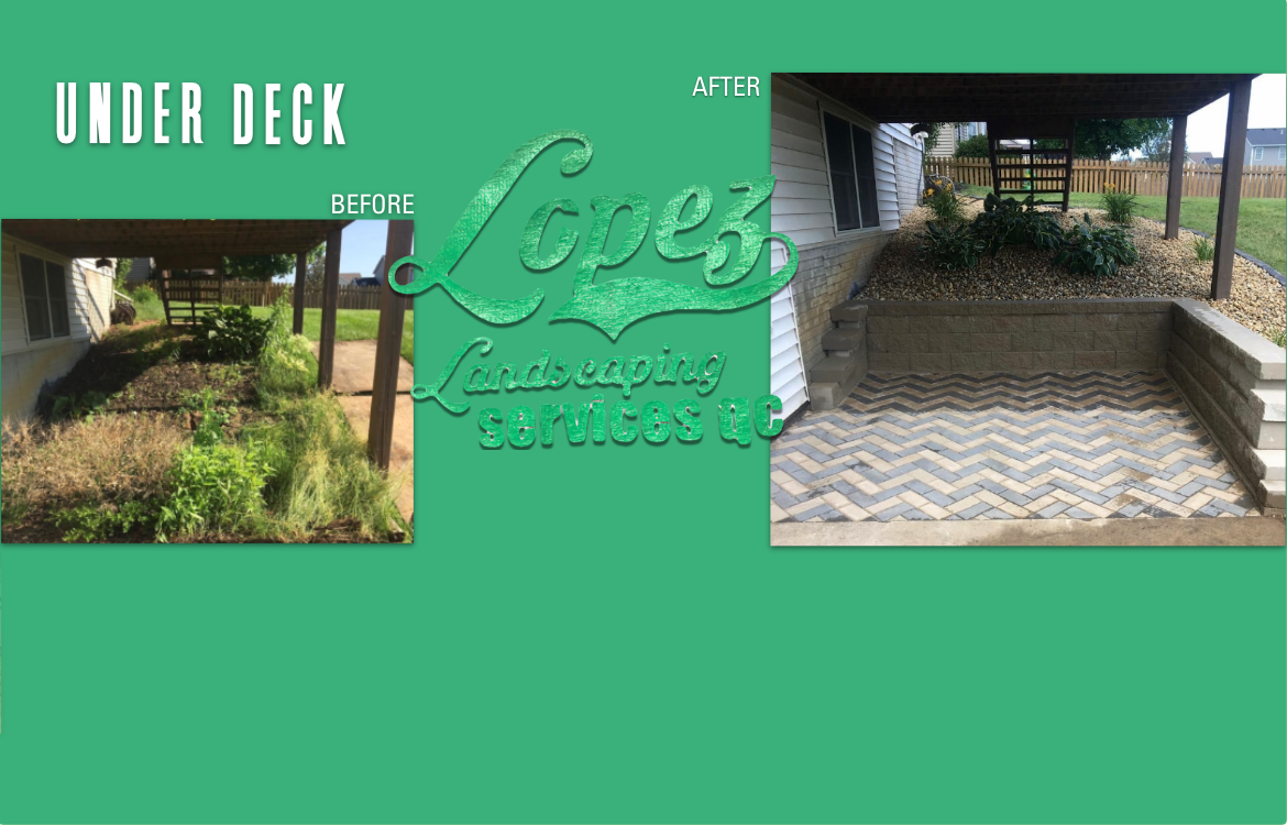 under deck project
